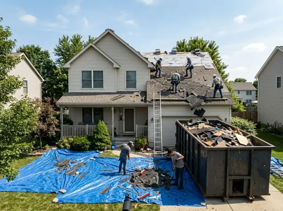 roof-replacement-debris-remova-004 — frequently asked questions, Cheapest Dumpster Rentals in Silver Spring, MD